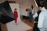 Zajęcia w studio fotograficznym