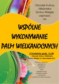 Plakat Palmy wielkanocne