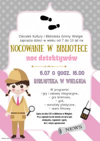 Kopia projektu Detective birthday party invitation - Wykonano za pomoc PosterMyWall