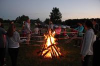 Ognisko na plaży