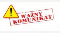 Komunikat ważny