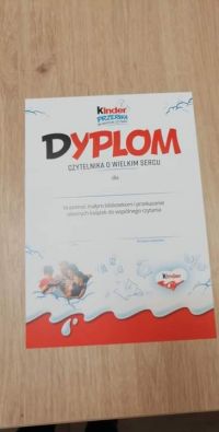 Dyplom do akcji-Przerwa na wspólne czytanie