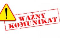 Ważny komunikat