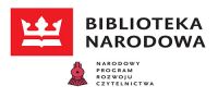 Logo projektu-Narodowy Program Rozwoju Czytelnictwa i Biblioteki Narodowej