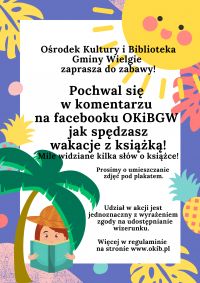 Plakat do konkursu "Pochwal się.."