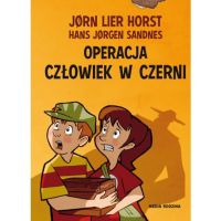 Okładka książki-Operacja człowiek w czerni