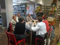 Spotkanie członków DKK w bibliotece we Wielgiem