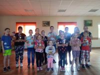 Grupa dzieci biorących udział w warsztatach