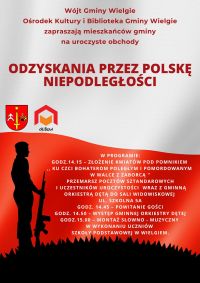 Plakat informacyjny- 11 listopada