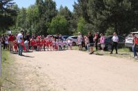 Dzieci podczas startu biegu