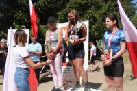 Wręczenie nagród zwycięzcom Biegu Flagi Narodowej - kobiety