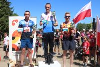 Wręczenie nagród zwycięzcom Biegu Flagi Narodowej - mężczyźni
