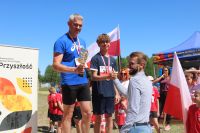 Wręczenie nagrody dla najszybszego mieszkańca Gminy Wielgie