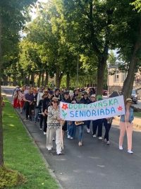 Parada kapeluszowa podczas Dobrzyńskiej Senioriady