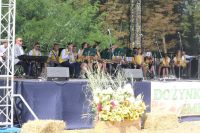 Gminna Orkiestra Dęta na scenie