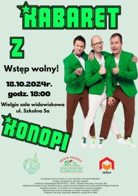 Plakat informacyjny - kabaret