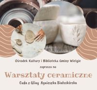 Zdjęcie informacyjne  warsztaty ceramiczne.