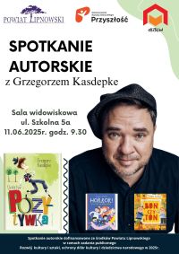 Plakat spotkanie autorskie