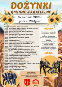 Plakat informacyjny - Dożynki