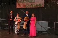 Podziękowanie od włodarzy gminy dla Starostów Dożynek