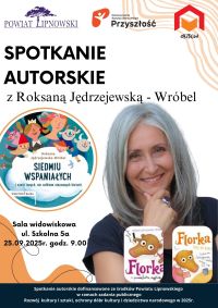 Spotkanie autorskie z Roksaną Jędrzejewską Wróbel