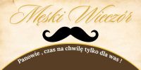 Męski wieczór plakat