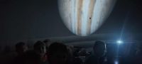 Dzieci z Klubu Młodzieżowego w Wielgiem 1 na warsztatach naukowych z astronomii.