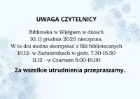 Uwaga czytelnicy
