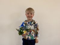 Uczestnicy na warsztatach wielkanocnych.