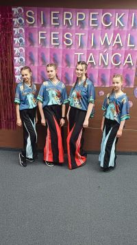 Grupy taneczne na turnieju.