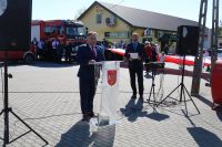 Przemówienie Starosty Powiatu Lipnowskiego Krzysztofa Baranowskiego.