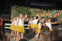 Grupa taneczna Fresh na Festynie Myśliwskim-występ