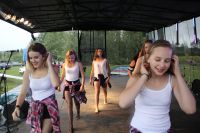 Grupa taneczna Fresh  na dożynkach