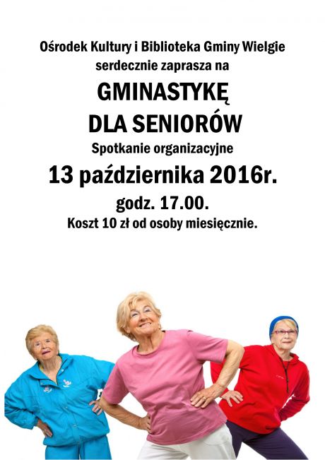 Gimnastyka dla seniorów