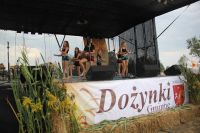 Występ taneczny na dożynkach
