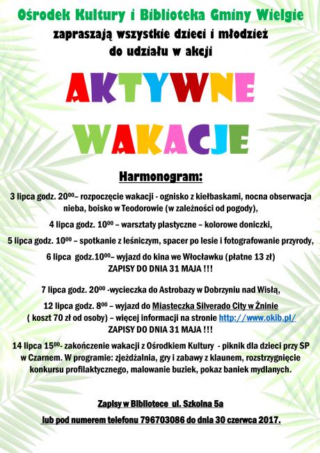 Aktywne wakacje