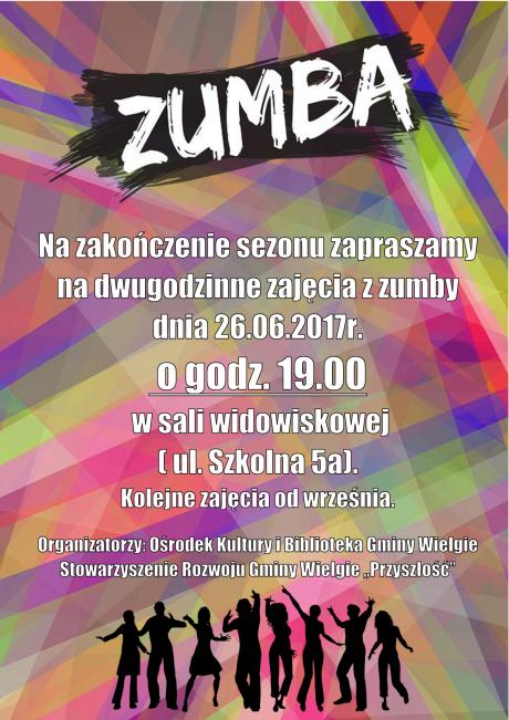 Zumba plakat