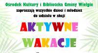 Aktywne wakacje-plakat