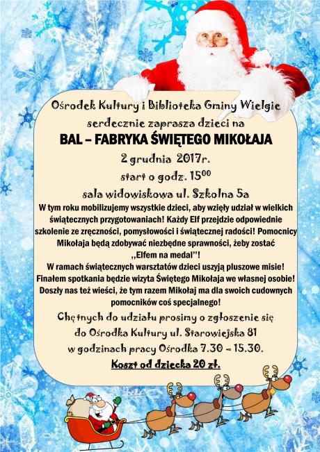 Bal Mikołajkowy