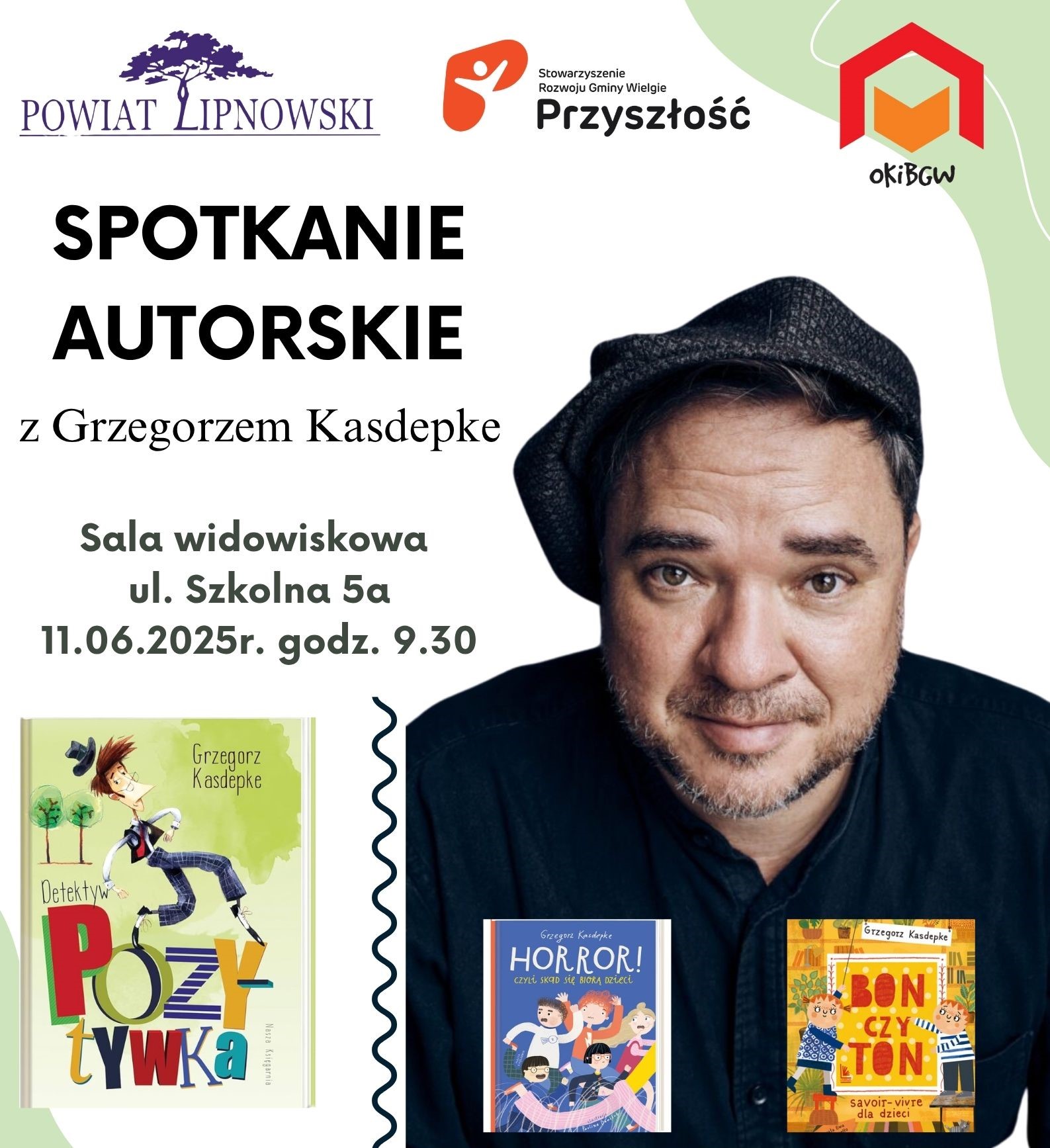 Spotkanie autorskie z Grzegorzem Kasdepke